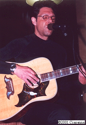 Kasim Sulton at Calamari's, Erie, PA - 6/21/01 - Photo by Frank Ciapanna