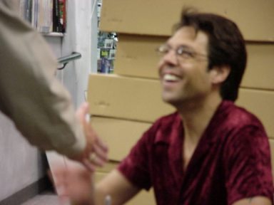 Kasim Sulton at The Guitar Center, Chicago - 8/10/01