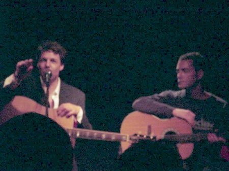 Kasim Sulton and Doug Kennedy at the Tin Angel, Philadelphia - 8/15/01