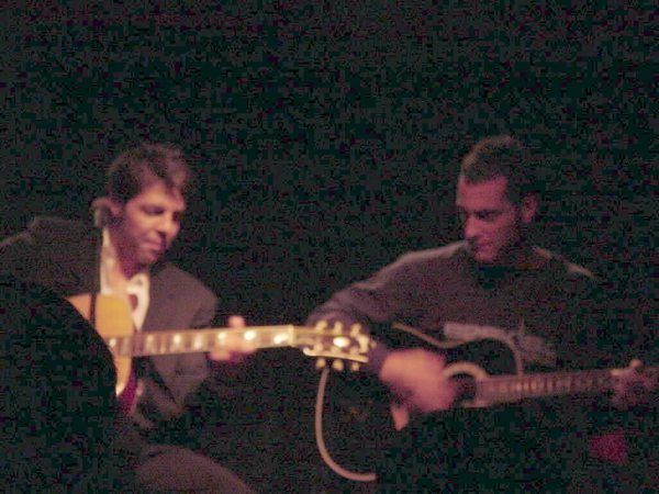 Kasim Sulton and Doug Kennedy at the Tin Angel, Philadelphia - 8/15/01